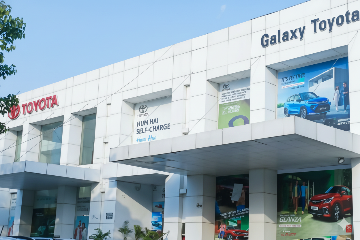 Galaxy Toyota Showroom Experience